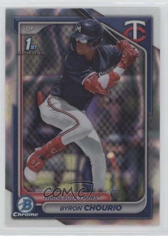 2024 Bowman Chrome Prospects Lava Refractor /399 Byron Chourio #BCP-129 04fu