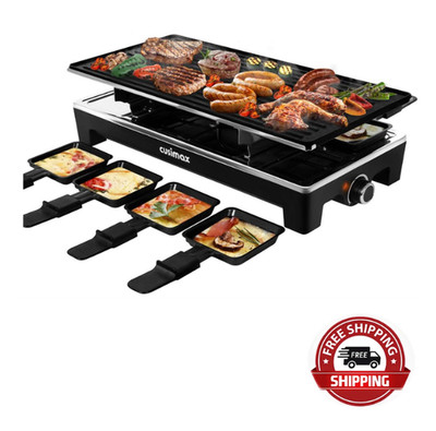 Control de temperatura ajustable de la mesa de parrilla eléctrica portátil NUEVO