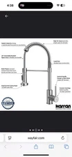 Karran USA KKF225 Kadira 1.8 GPM 1 Hole Kitchen Faucet - Stainless Steel