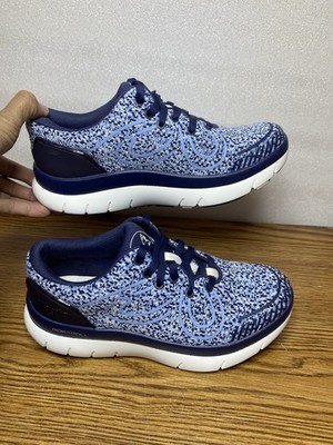 Alegria Rock Rok n Roll on 2 Comfort Sneakers Shoe Womens Size 7-7.5 Blue Indigo