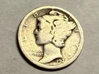 1921 MERCURY silver U.S. dime. Good. #q5