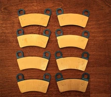 Extreme ATV Parts Extreme Portal Brass Brake Pads 2011-2023 Polaris RZR 800 F...