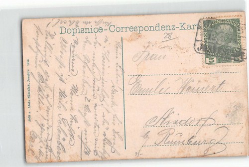 12858 CZECH REPUBLIC JOSEFOV - OSTERREICH STAMP AND POSTMARK - Picture 2 of 2