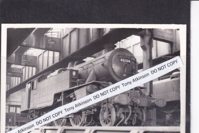 BR EX LMS - CLASS 4   2-6-4T NO. 42134  - VINTAGE IMAGE - # L10426