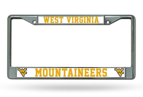 NCAA Chrome License Plate Frame by Rico Industries -Select- Team Below - Picture 44 of 44