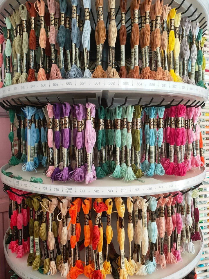 IT'S SEW YOU DMC Embroidery Threads 801-900