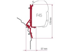 Awning Bracket VW T4 for Fiamma F45, 2.3-3m, Also Suitable for Elevating Roofs