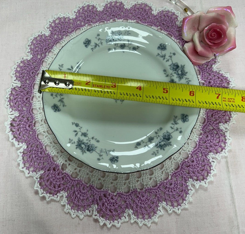 NEW-Set of 62 PCS.Johann Haviland Blue Garland Fine China -Dinner Set.Germany. - Picture 10 of 22