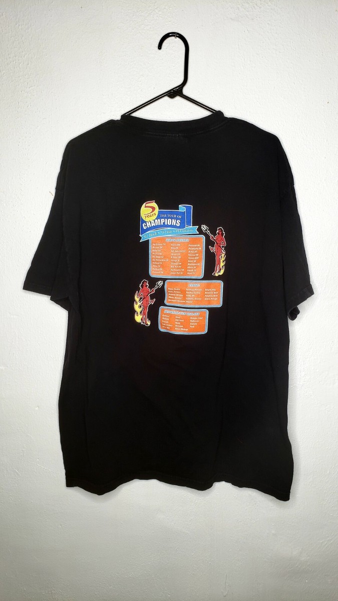 Vintage Vans Warped 1999 tour concert promo shirt XL tour of