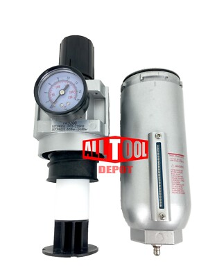 1 Heavy Duty HIGH FLOW Particulate Filter Moisture water trap w/ Auto