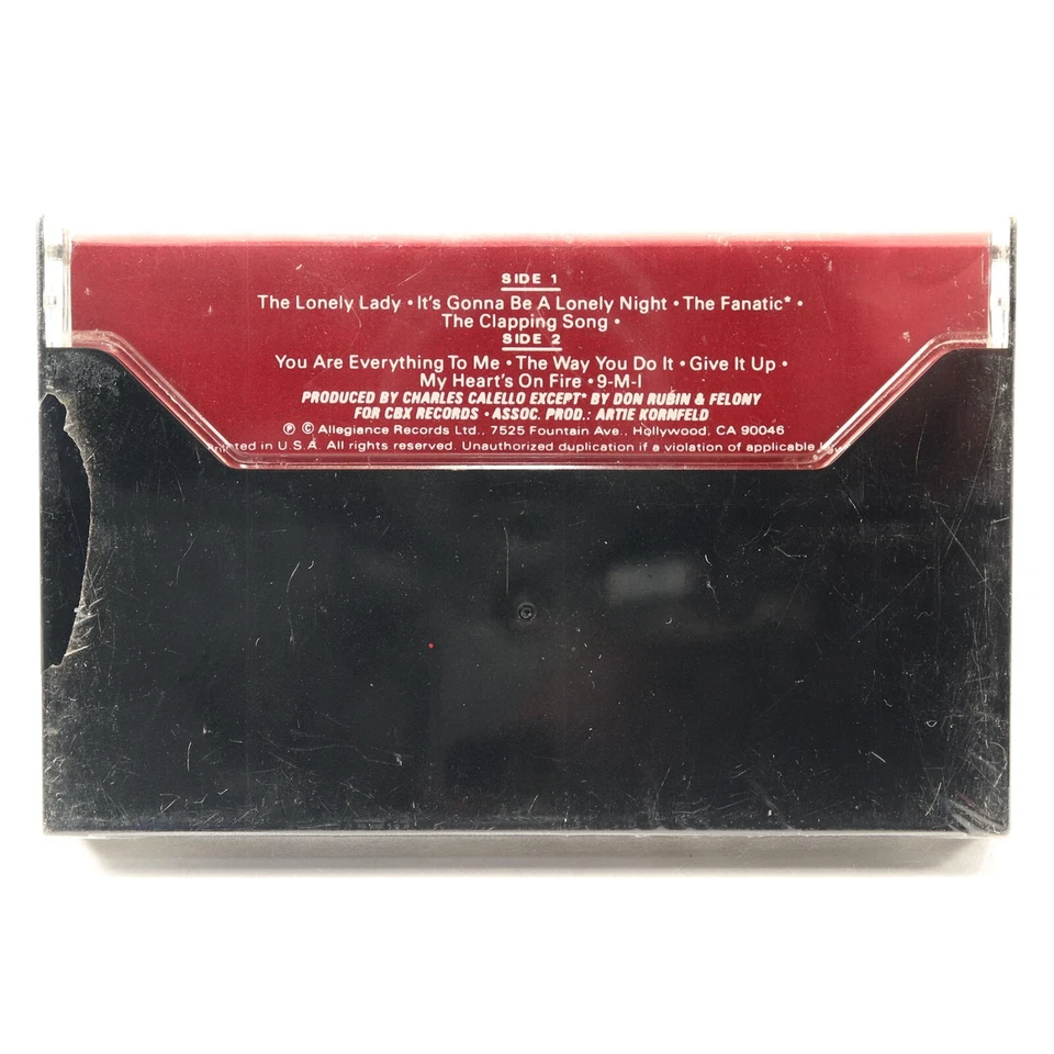 The Lonely Lady: Music from the Motion Picture (RARE Cassette Tape, 1983) SEALED - Image 3 of 4