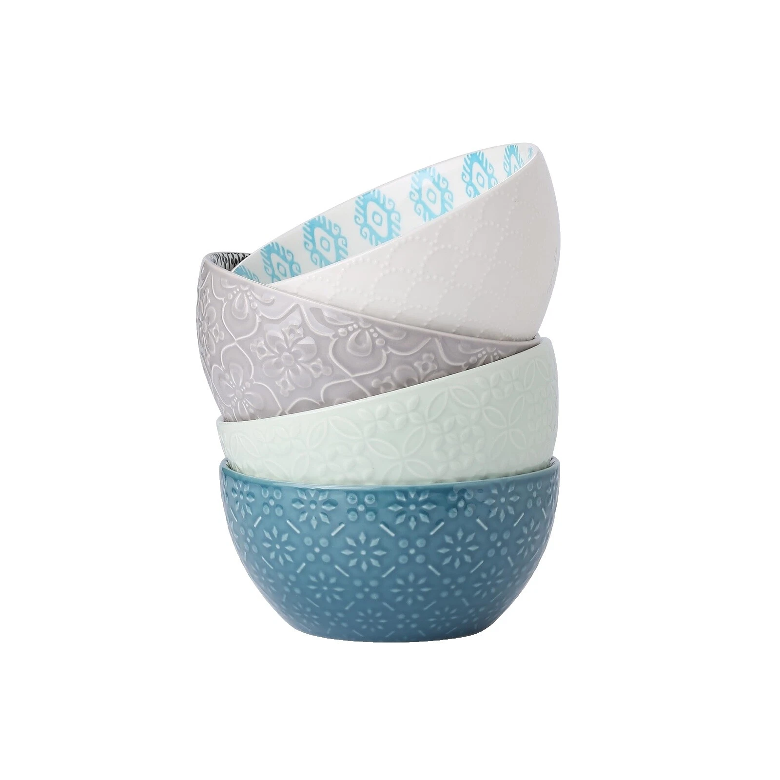 Tazones de Vajilla Signature Housewares Blanco