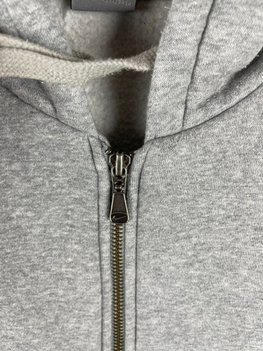 Nike Vintage y2k grey classic zip hoodie hooded jacket | eBay