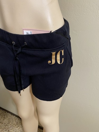 Pantaloncini donna Juicy Couture neri con logo taglia media nuovi con etichetta - Foto 2 di 7