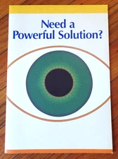2001 NEED A POWERFUL SOLUTION? COSOPT - MERCK Pharmaceutical Mail Piece