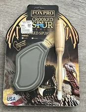 NEW IN BOX FOXPRO CROOKED SPUR Slate Turkey Call Beige