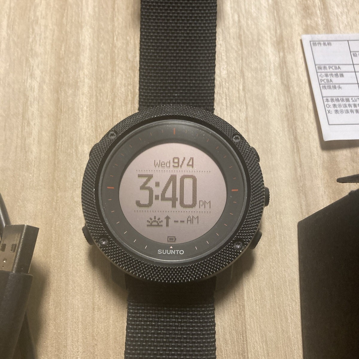 SUUNTO スント TRAVERSE ALPHA OW151 Suunto Traverse Graphite
