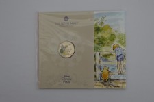 Royal Mint Disney Classic Pooh Piglet 50p Colour Fifty Pence Sealed Pack