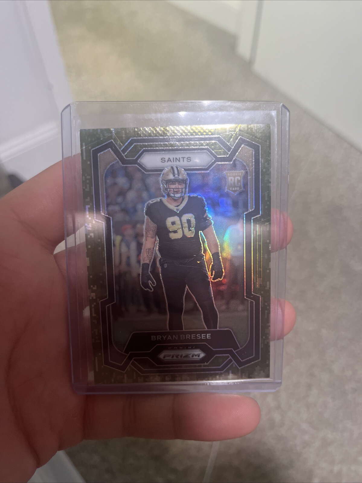 2023 Prizm Rookies Prizm Forest Camo #372 Bryan Bresee 1/15!