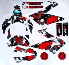 Yamaha XT660 X 2006 - Red Camouflage2 Factory DECORAZIONE DECAL KIT adesivo carena