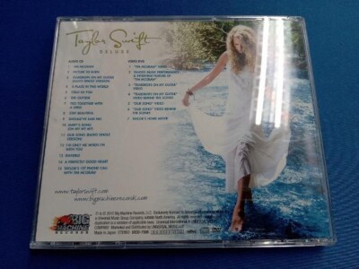 Taylor Swift 1st DELUXE 輸入盤 CD DVD TAYLOR SWIFT DELUXE EDITION JAPAN CD+DVD Ltd/Ed. UICO-1186 Debut