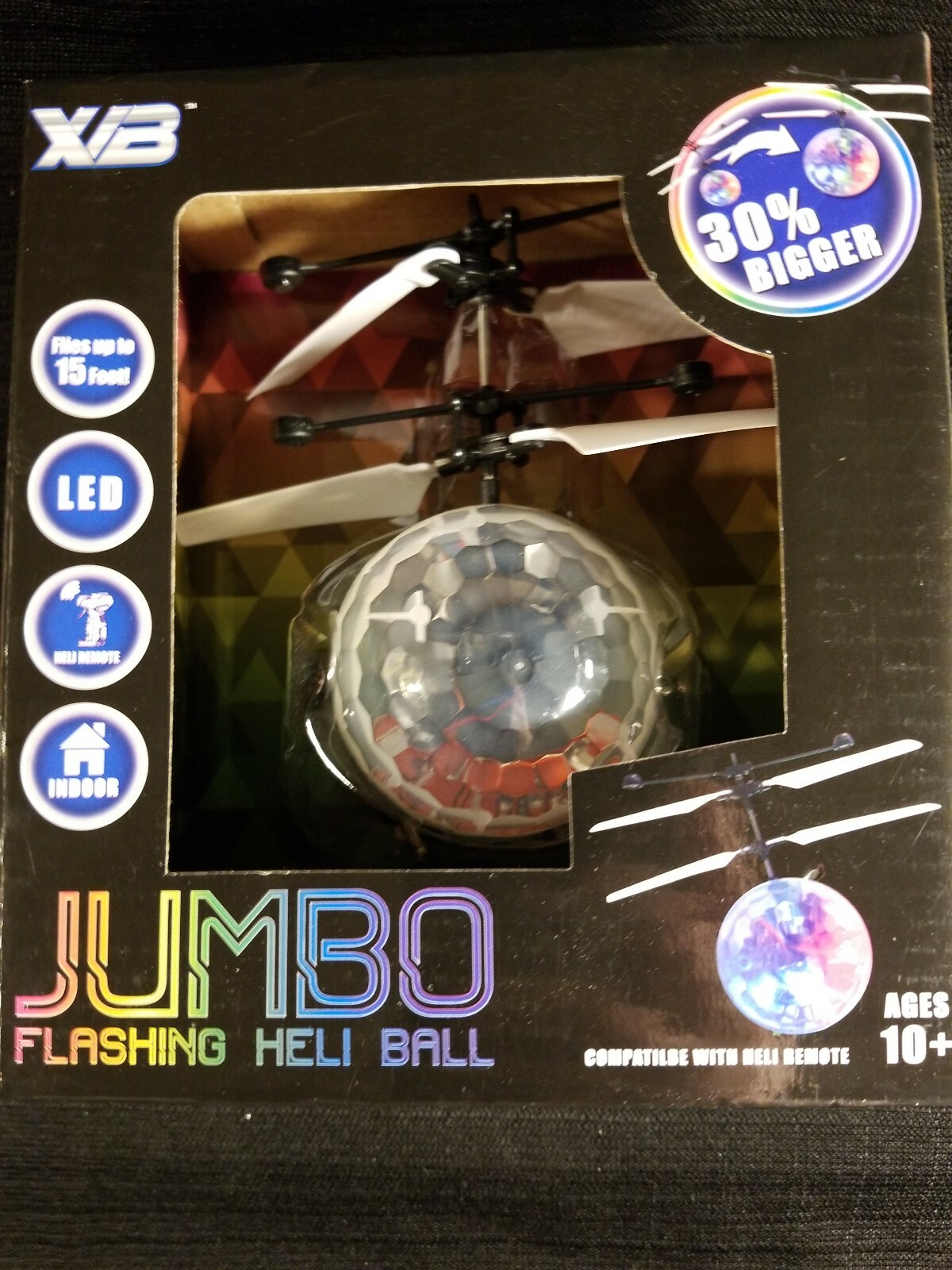 jumbo flashing heli ball