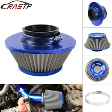 3 inch 76mm Blue Inlet Cold Air Intake Air Filter Mushroom Head