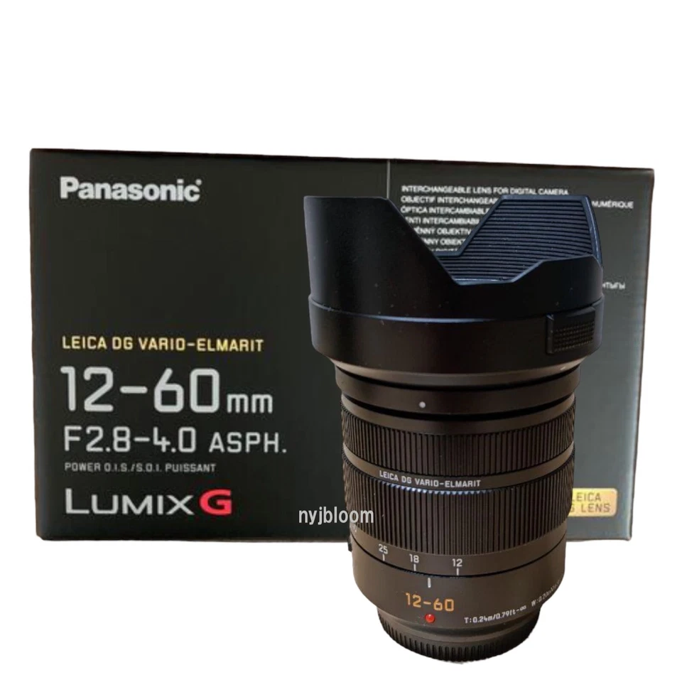 New Panasonic LEICA DG VARIO-ELMARIT 12-60mm F2.8-4.0 Power OIS Lens (H-ES12060) - Image 2 of 4