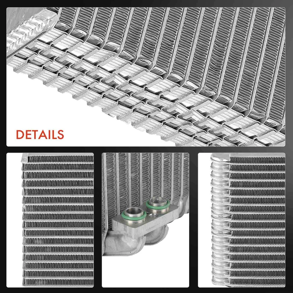 Núcleo evaporador de aire acondicionado delantero para Toyota Tercel 1993-1999 Paseo 1994-1999 aleta de placa Foto 4 de 4