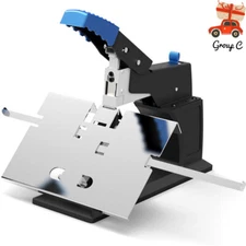 A3 Manual Flat Saddle Stitching Dual Stapler Binder Book Binding Machine 6.5mm