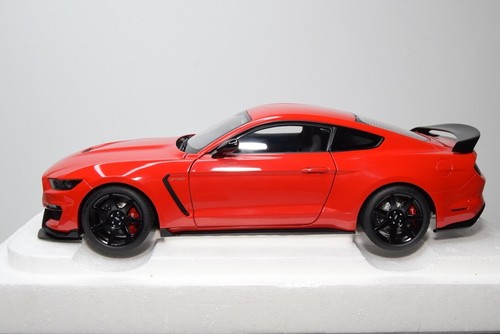 B61 1:18 AUTOART AUTO ART 72935 FORD SHELBY MUSTANG GT-350R GT 350 R RACE RED MB - Picture 3 of 19