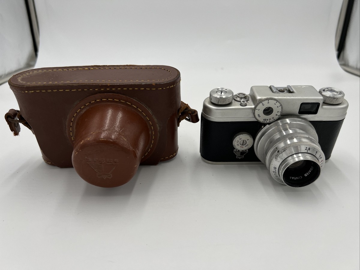 Argus C Four 35mm Rangefinder Camera with Cintar 50mm f/2.8