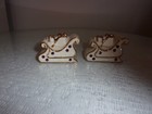 Lenox Jewels Of Christmas Salt And Pepper Shakers- Sleigh - Set of 2 — photo 4