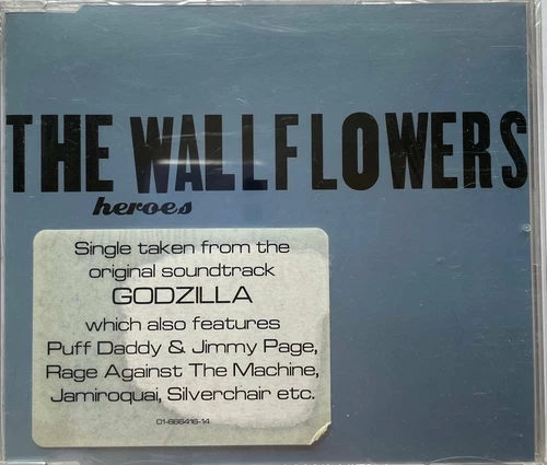 THE WALLFLOWERS - HEORES - COLONNA SONORA GODZILLA CD SINGOLO