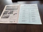 VINTAGE MILLER 200 NATIONAL CHAMPIONSHIP 200 MILE STOCK CAR RACE 1968  PROGRAM  — photo 8