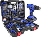 21V Tool Set with Drill, 350 in-lb Torque,1.5Ah Li-Ion Battery