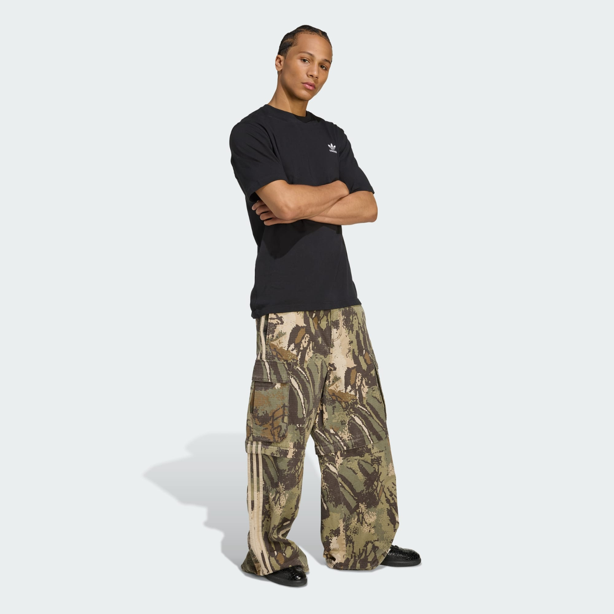 adidas Originals Zipoff Cargo Pant Multicolor Orbit Green KD2254
