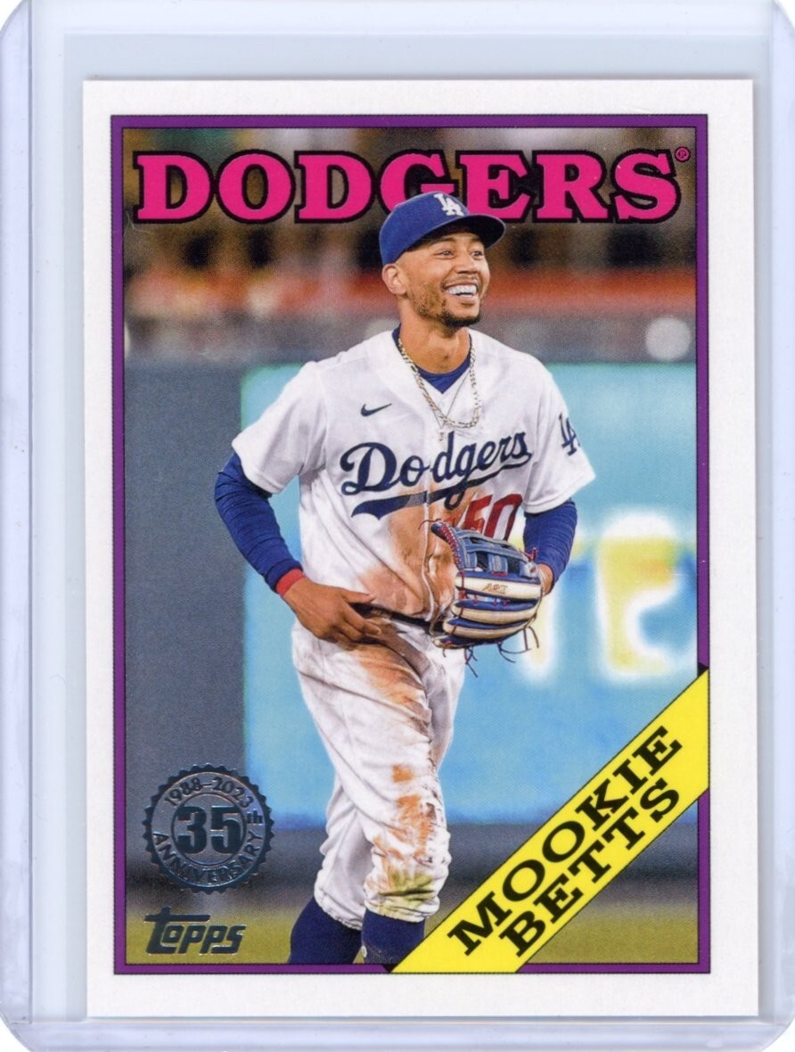 2023 Topps Mookie Betts 1988 35th Anniversary - Los Angeles