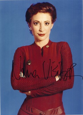 Nana Visitor Autographed 8" X 10" Color Photo | eBay
