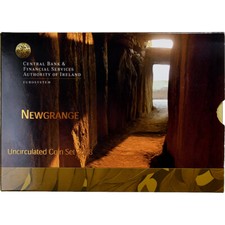 [#1287653] Irlanda, 1 Cent to 2 Euro, Newgrange, BU, 2008, Dublin, N.C., FDC