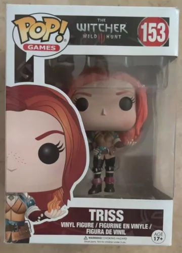 Funko Pop! The Witcher 3: Wild Hunt Triss #153 Vaulted/Retired CHCK CONDITION