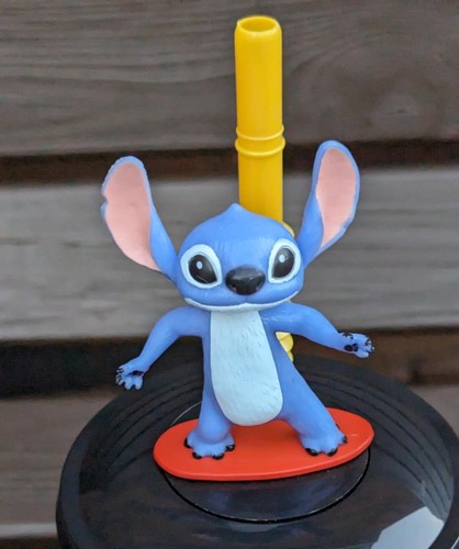 LILO & STITCH Movie Cinema Drink Cup Figure Topper NEW Surfer Sitting Hawaii - Picture 5 of 40