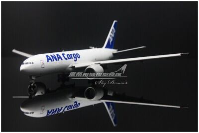 1:400 JC WINGS ANA Cargo BOEING 777-200F Airfreighter Diecast Flap