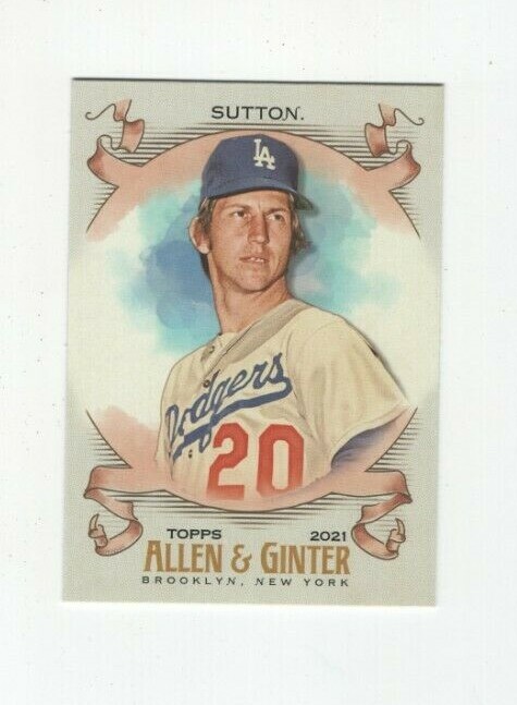 2021 TOPPS ALLEN & GINTER BASEBALL - DON SUTTON LOS ANGELES DODGERS #289