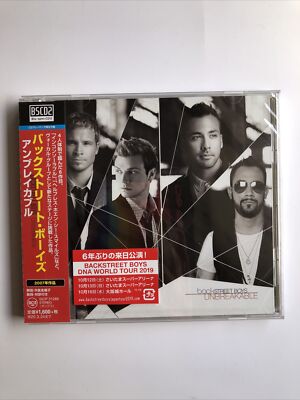 Backstreet Boys Unbreakable Japan Version Blu Spec Cd Exclusive