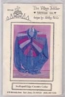 Scalloped Edge Country Collar From The Village Peddler Pattern Co Sec-66 Scalloped Edge Country Collar From The Village Peddler Pattern Co Sec-66