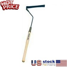 38 in Steel Double Edge Grass Shear Handle Grass Cutter  Manual Weed Whacker US