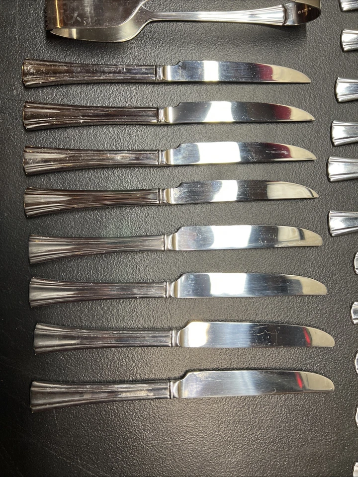 Reed & Barton Stainless Steel Flatware Radiance 36Pc. Set - Image 2 of 4