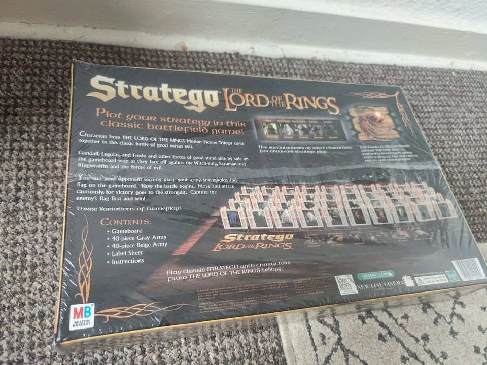 Lord Of The Rings - Stratego - Trilogy Edition - Vintage Brand New & Sealed 2003 - Image 2 of 4