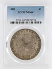 1900 Morgan Silver Dollar PCGS MS64 S$1 Philadelphia Minted No Reserve